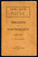 Poesie. Vibrazioni e rimembranze.