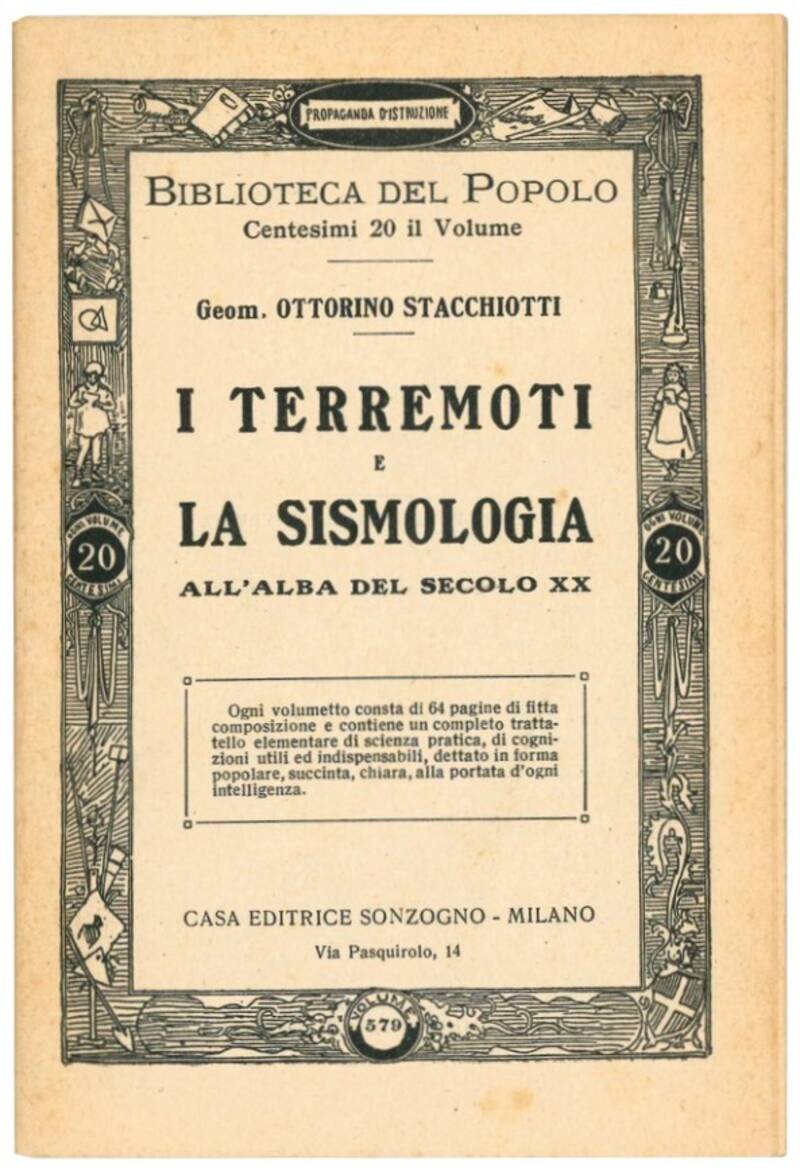 I terremoti e la sismologia all'alba del secolo XX.