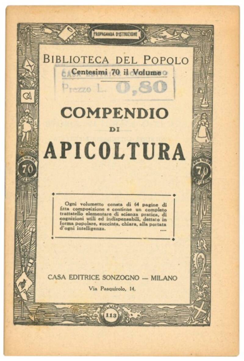 Compendio di apicoltura.