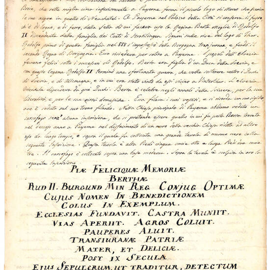 Spese occorse nel viaggio fatto da Padova nella Svizzera con mia Moglie Marta Mac-guire, col mio ragazzino di nome Achilletto, colla custode dello stesso Milania Walter, e con Giuseppe Maffei Domestico. Manoscritto cartaceo in italiano. 20 luglio 1819-28