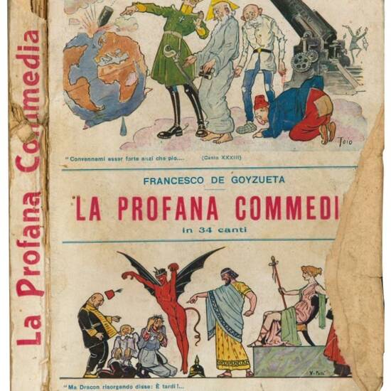 La Profana commedia: poema tragicomico in 34 canti.