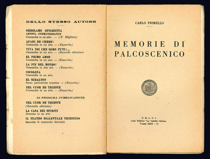 Memorie di palcoscenico.