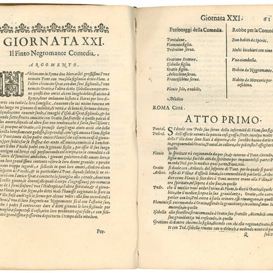 Il teatro delle favole rappresentative, overo la ricreatione comica, boscareccia, e tragica: divisa in cinquanta giornate