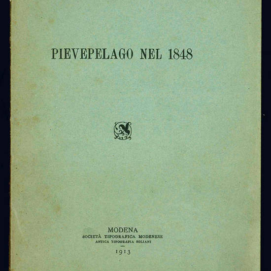 Pievepelago nel 1848.