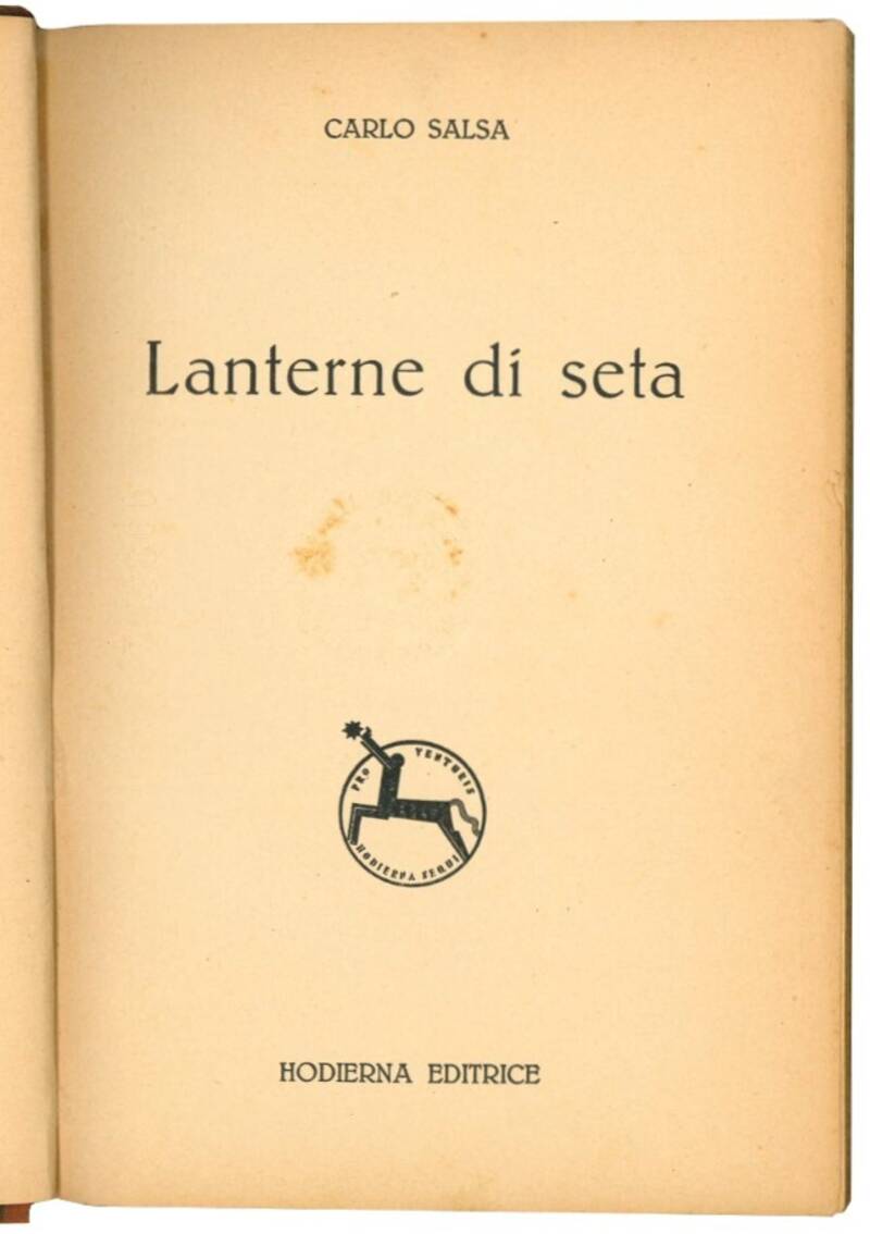 Lanterne di seta.