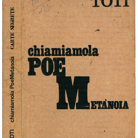 Chiamiamola Poe Metànoia.