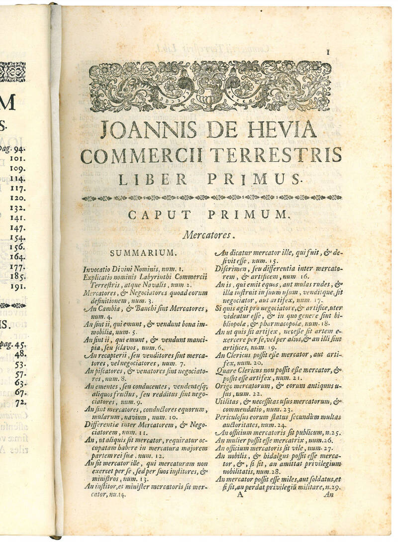 Labyrinthus commercii terrestris, et navalis, e patrio hispano idiomate in latinum versus, in quo breviter agitur De Mercatura, & Negociatione Terrestri, atque Maritima: tractatus utilis, et fructuosus Tum Mercatoribus, & Negociatoribus, Navigantibus, & s