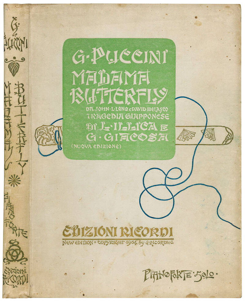 Madama Butterfly (da John L. Long e David Belasco). Tragedia giapponese di L. Illica e G. Giacosa. Musica di Giacomo Puccini. Opera completa ... Nuova edizione. Riduzione di Carlo Carignani.