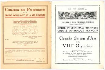 Raccolta di 4 opuscoli degli anni ’20 contenenti programmi teatrali