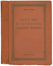 Saggi e note di letteratura francese moderna.