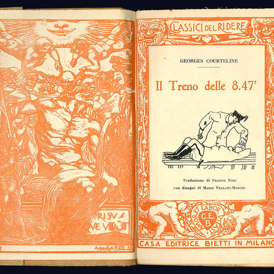 Il treno delle 8.47'. Traduzione di Franco Nori con disegni di Mario Vellani-Marchi.