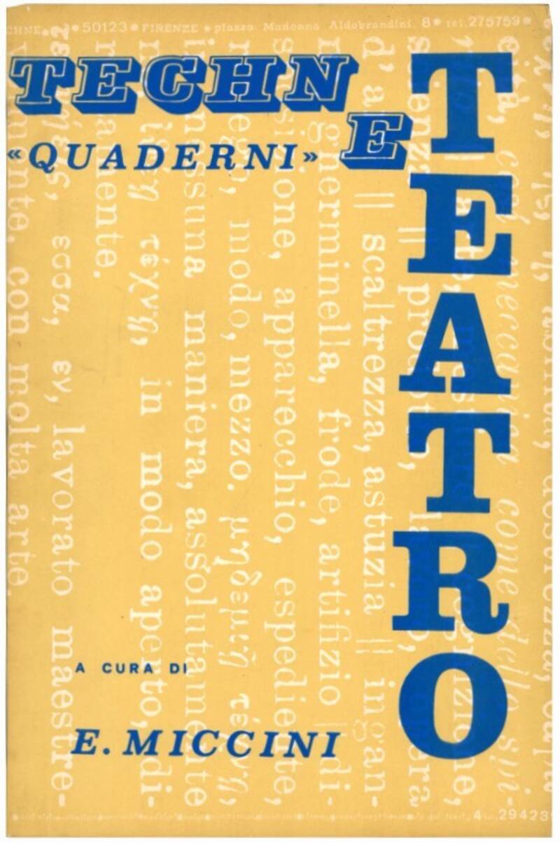 Ed. “Teatro” 2.