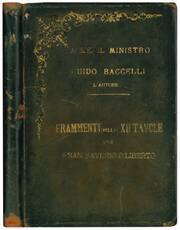 Frammenti delle XII tavole.