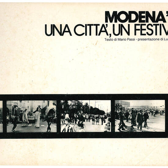 Modena '77 una Città, un Festival.