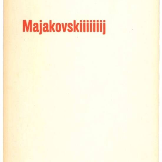 Majakovskiiiiiiij.