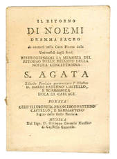 Il ritorno di Noemi dramma per musica