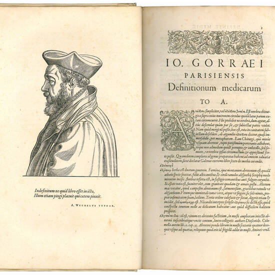 Io. Gorraei Parisiensis, Definitionum medicarum libri XXIIII. literis Graecis distincti