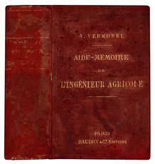 Aide-mémoire de l'ingénieur agricole a l'usage des agriculteurs et viticulteurs, Des Ecoles d'Agriculture, de l'Enseignement professionnel, etc.