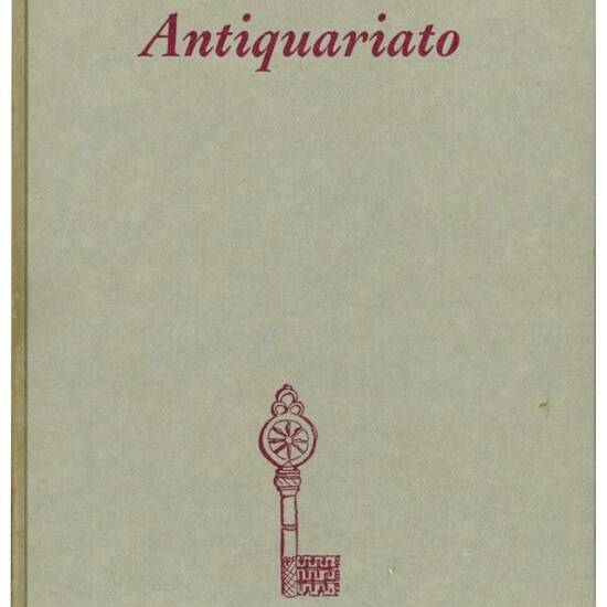 Antiquariato. Anno I, nr. 1.