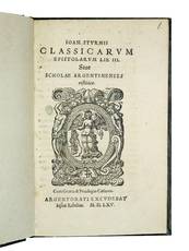Classicarum epistolarum lib. III. Sive Scholae Argentinenses restitutae