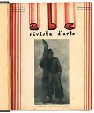 Lotto di dodici numeri de "abc Rivista d'arte". Anno IV - N. 1-12 (annata completa 1935).