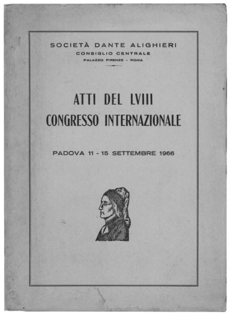 Umanità dei veneti: atti del LVIII congresso internazionale. Padova, 11-15 settembre 1966.