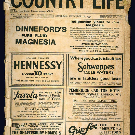 Country life. The journal for all interested in country life and country pursuits.