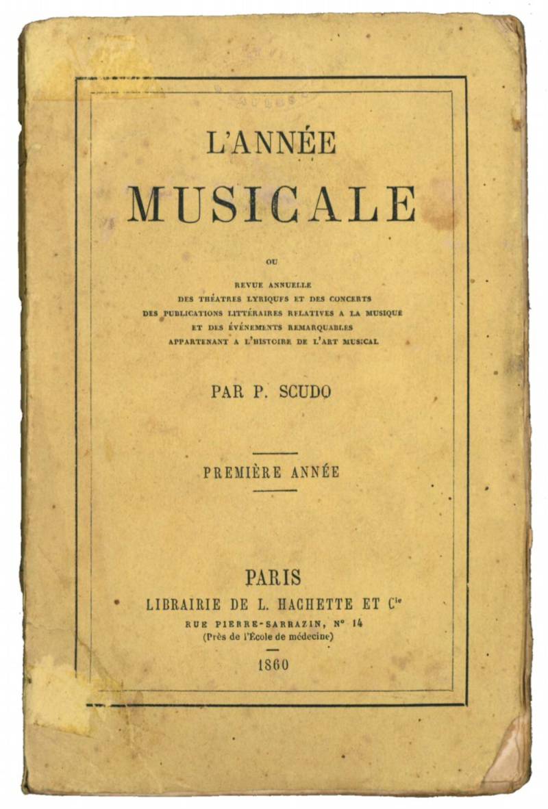 L'année musicale, ou Revue annuelle des théatres lyriques et des concert, des publications littéraires relatives à la musique et des événements remarquables appartenant a l'histoire de l'art musical.