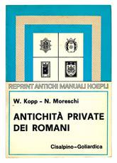 Antichita private dei romani.