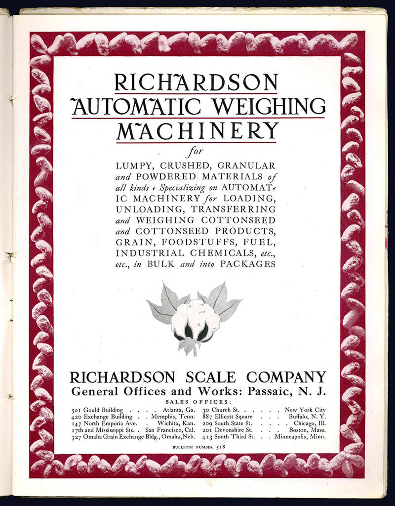 Richardson automatic weighing machinery.