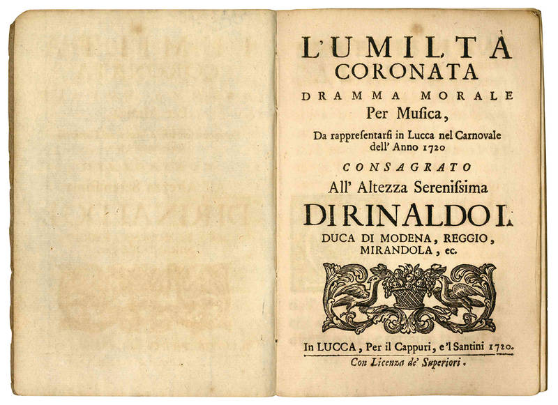 L’umiltà coronata