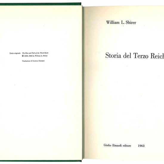 Storia del Terzo Reich.