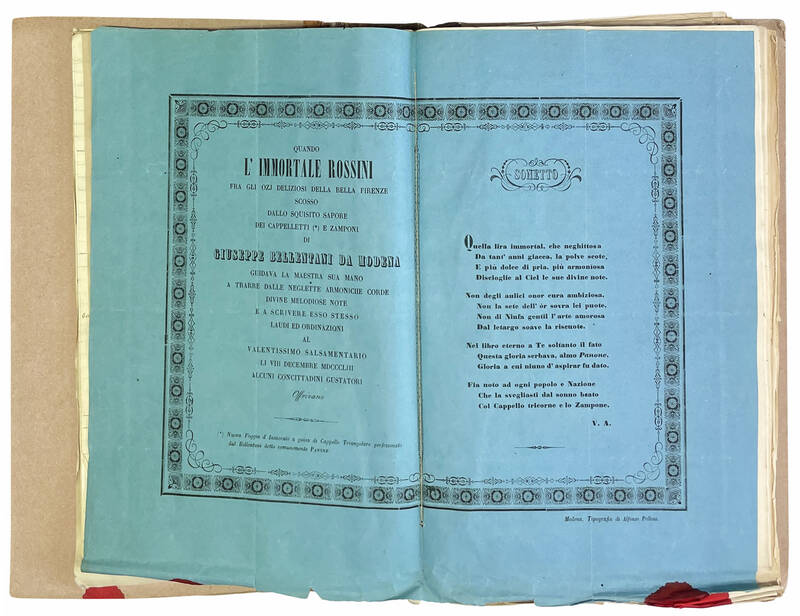 Cronaca di Modena. Manoscritto cartaceo in italiano. Modena, 1837-1862