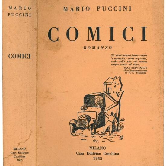 Comici. Romanzo.