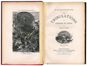 Les tribulations d'un chinois en Chine par Jules Verne dessins par Benett.