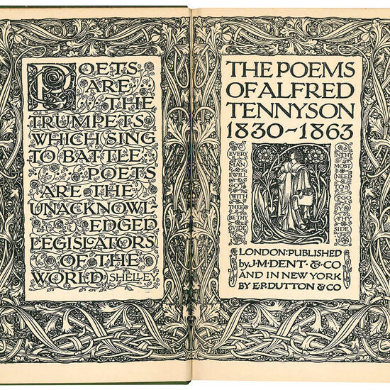 The poems of Alfred Tennyson 1830-1863.