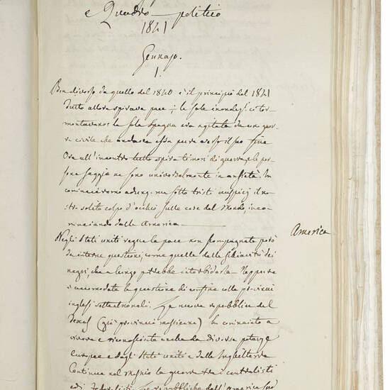 Cronaca di Modena. Manoscritto cartaceo in italiano. Modena, 1837-1862