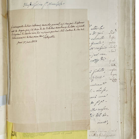 Cronaca di Modena. Manoscritto cartaceo in italiano. Modena, 1837-1862