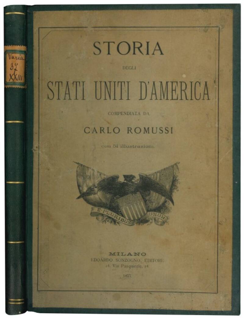 Storia degli Stati Uniti d'America.