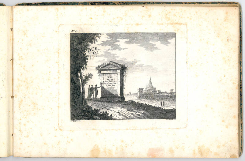 N. XII paesi inv. dal. Sig. Gasp. Galliari l’anno 1809