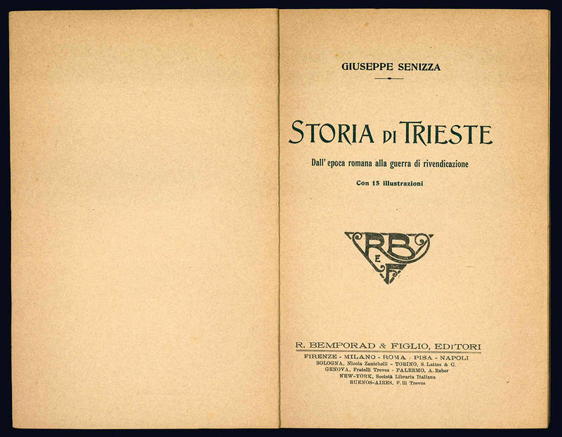 Storia di Trieste. Dall'epoca romana alla guerra di rivendicazione.