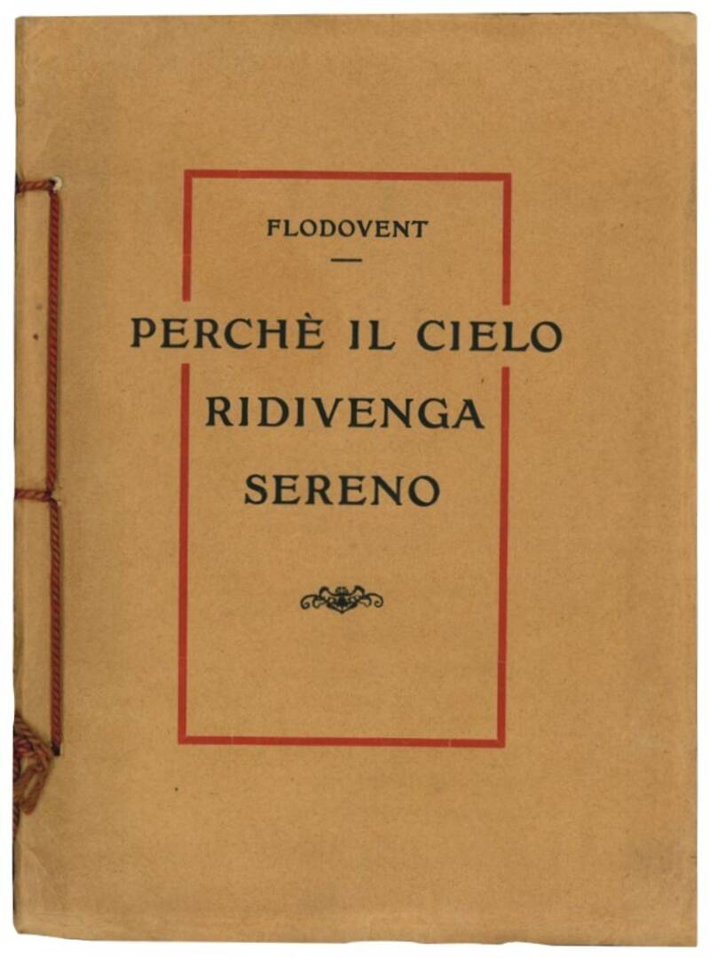 Perché il cielo ridivenga sereno.