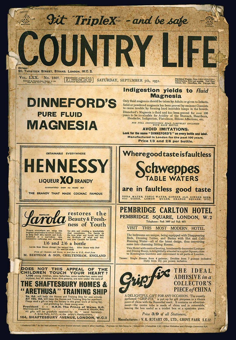 Country life. The journal for all interested in country life and country pursuits.