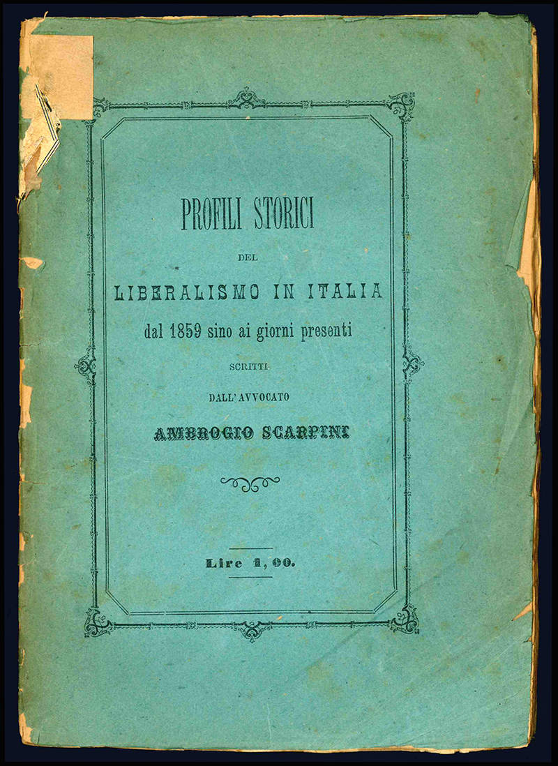 Profili storici del liberalismo in Italia dal 1859 sino ai giorni presenti.