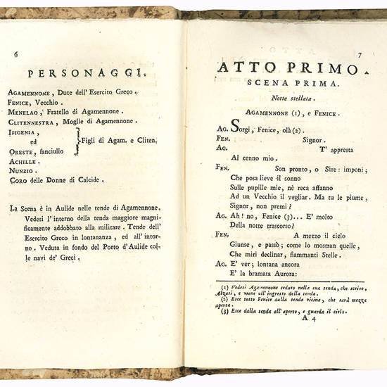 L’Ifigenia in Aulide di Euripide recata in verso italiano dall’abate Francesco Boaretti