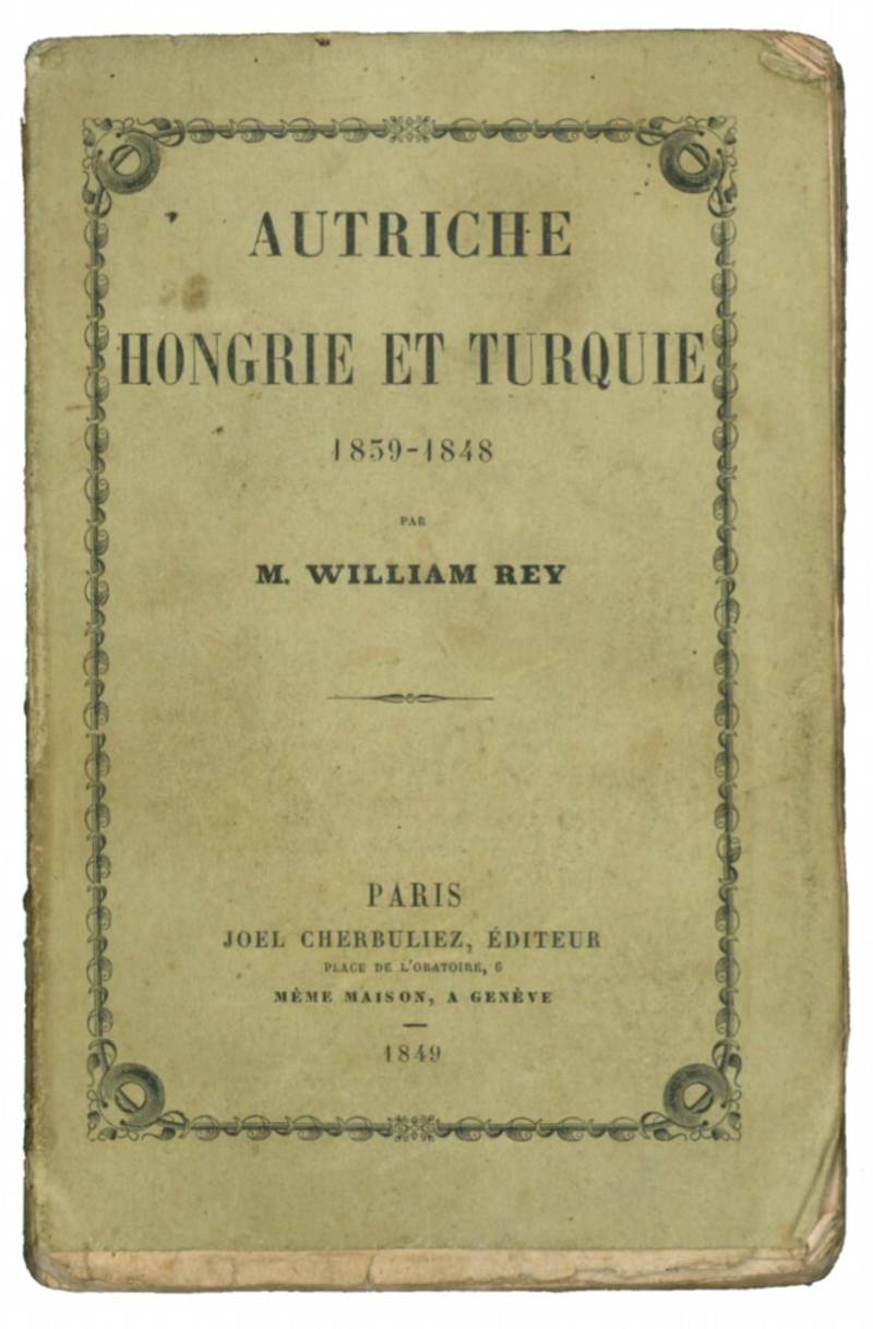 Autriche hongrie et turquie: 1839-1848.