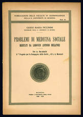 Problemi di medicina sociale.