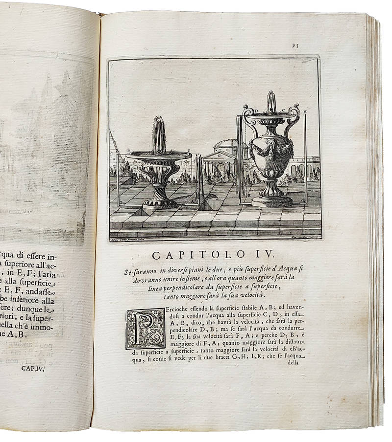 ). Utilissimo trattato dell’acque correnti diviso in tre libri, nel quale si notificano le misure, ed esperienze di esse. I giuochi, e scherzi, li quali per mezzo dell’aria, e del fuoco, vengono operati dall’acqua [...] Con una esatta notizia di tut