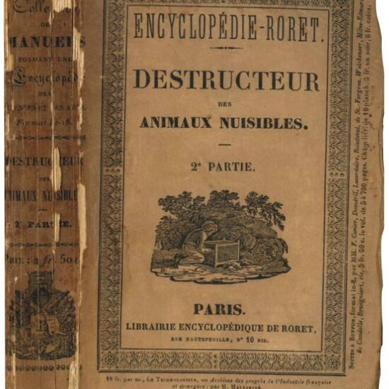 Nouveau manuel complet du destructeur des animaux nuisibles [...]. Les hylophthires et leurs ennemis [...].