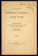 Intorno alla costituzione etnografica della nazione italiana.